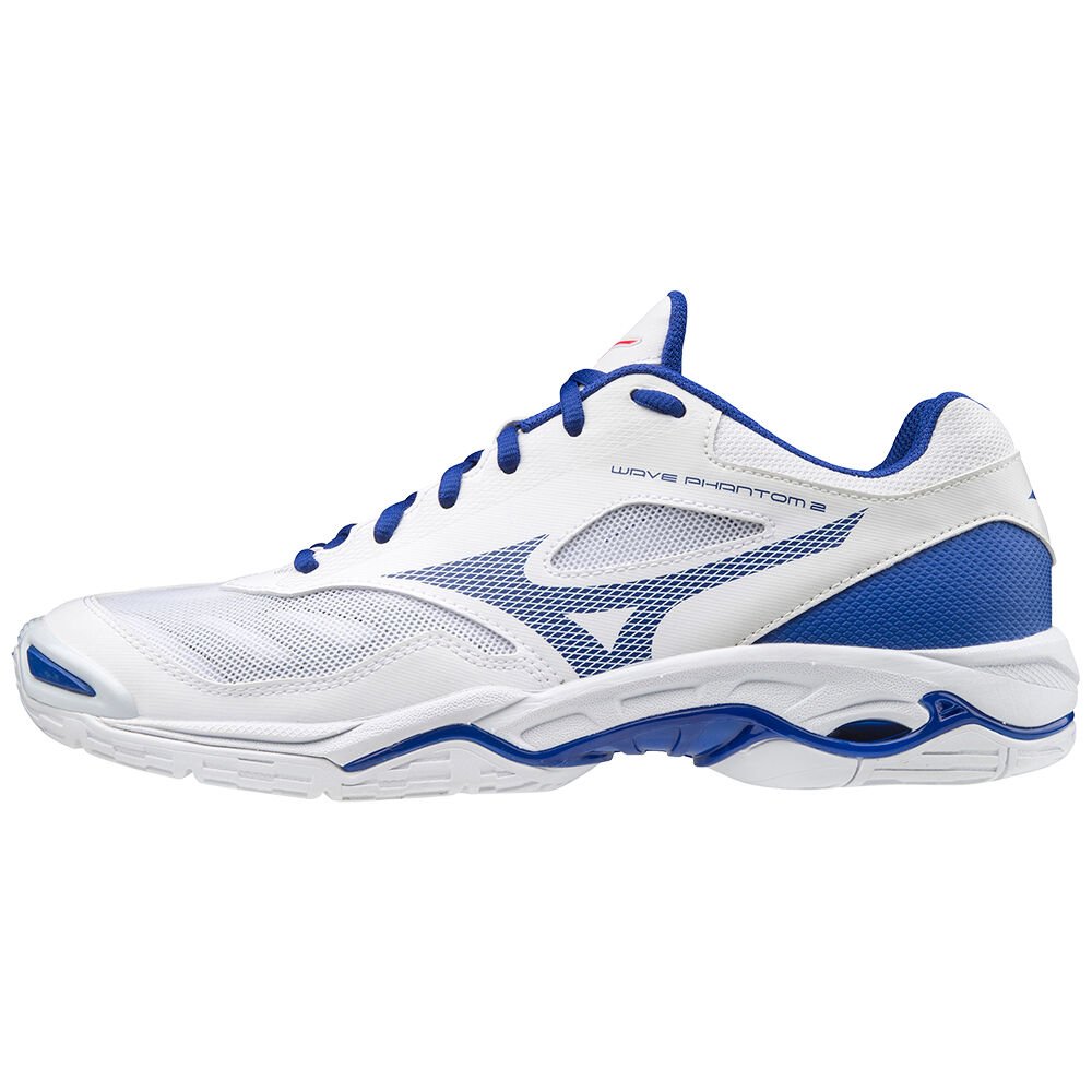 Zapatillas Balonmano Mizuno Wave Phantom 2 Mujer Blancas/Azules/Rosas Comprar DGRJ-73216